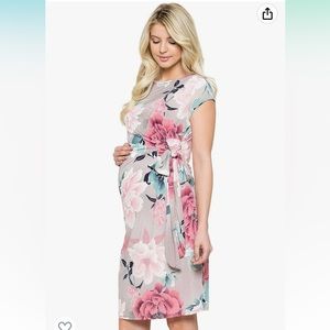 Maternity mini dress